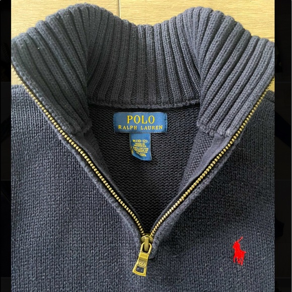 **SOLD** Boys’ Ralph Lauren Half Size Sweater - Picture 3 of 5